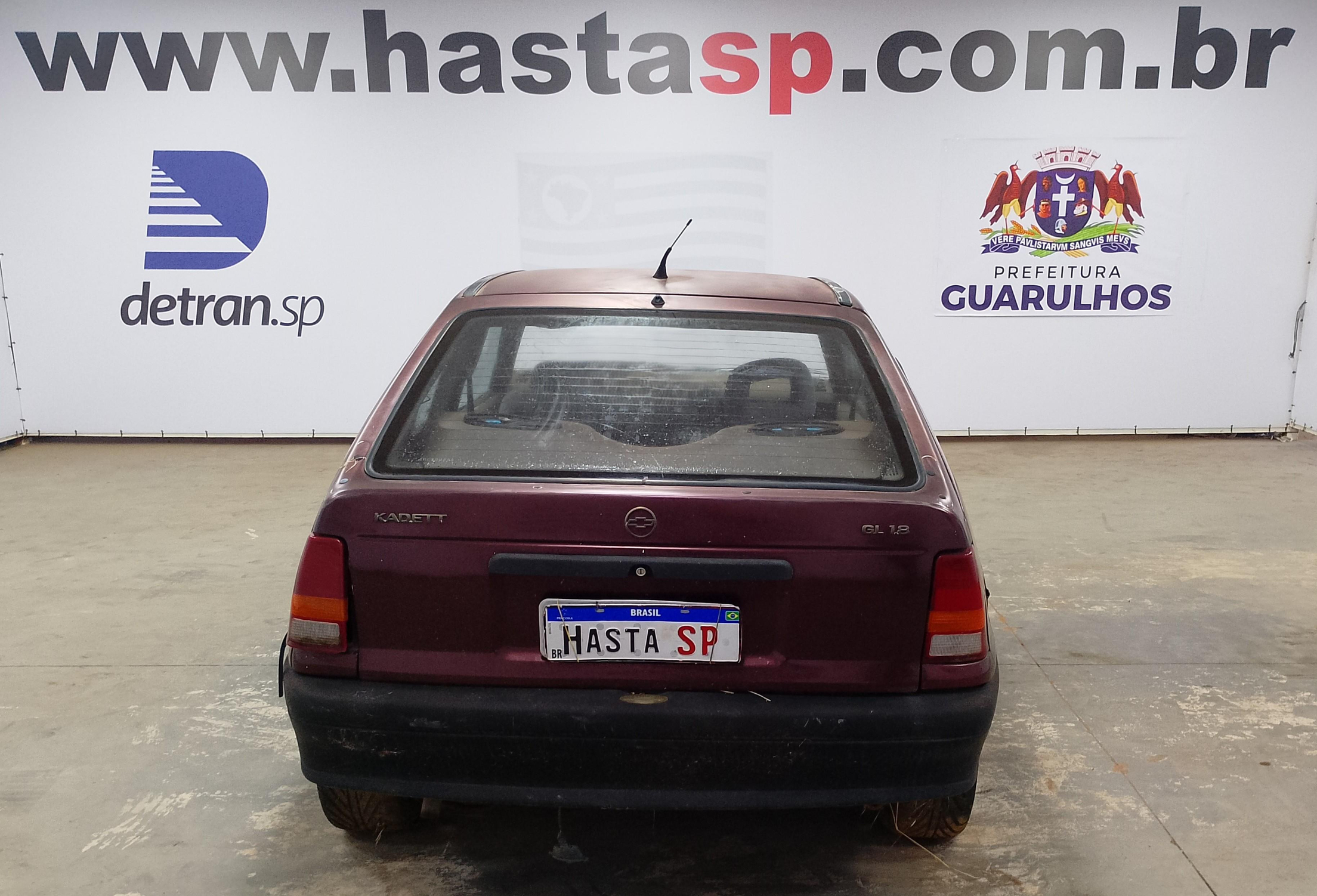 Veículo GM - Chevrolet Kadett Chevrolet Kadett GL 1994 Vermelha Conservado 1995 em leilão