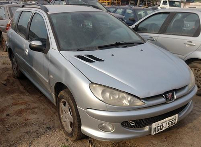 Peugeot 206 SW 1.6 2006 Conservado Prata