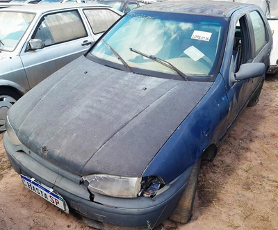 Fiat Palio EDX 1997 Azul Fim de Vida Útil