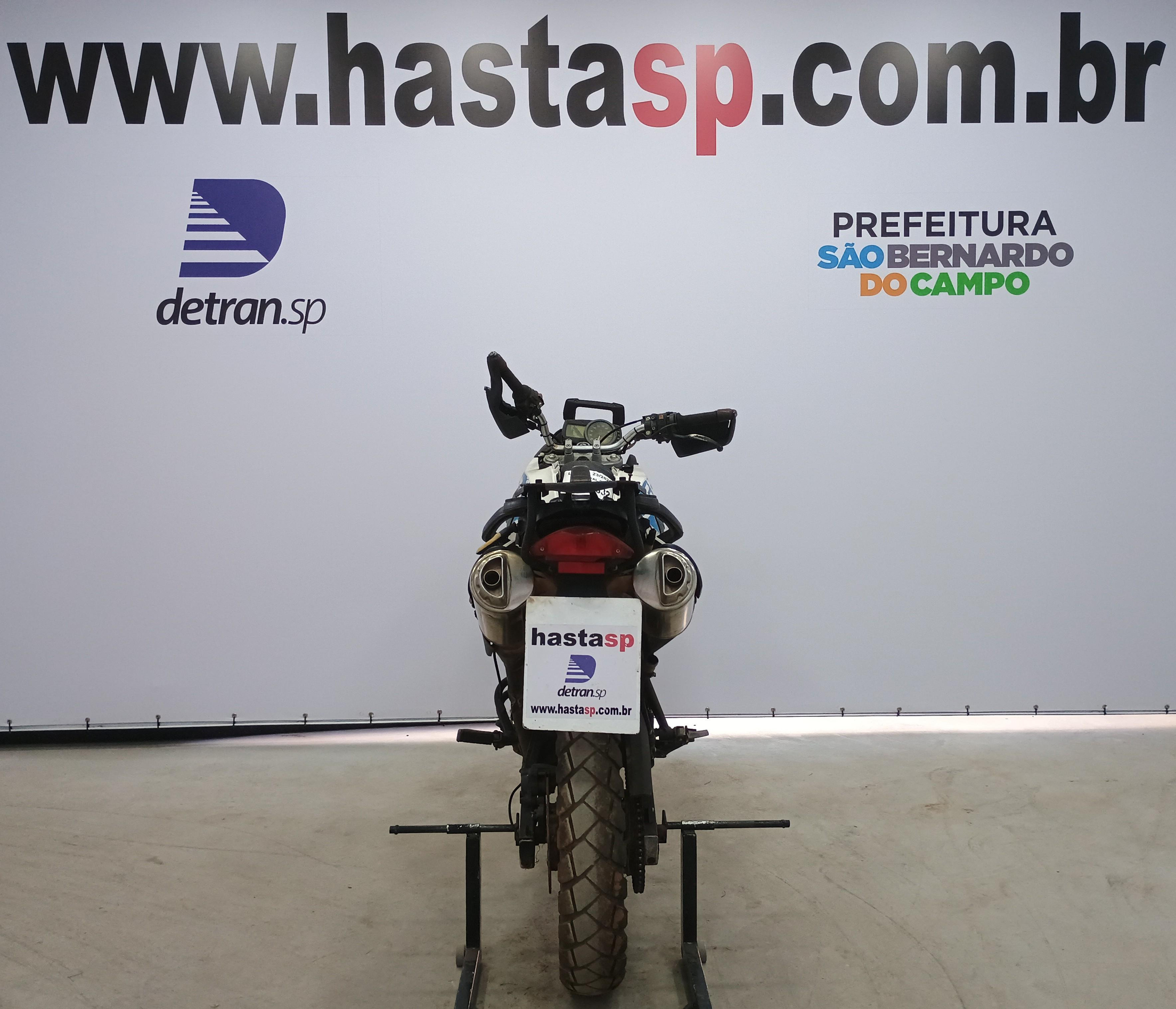 Veículo BMW BMW BMW G 650GS Sertao 2012 Branca Conservada 2013 em leilão