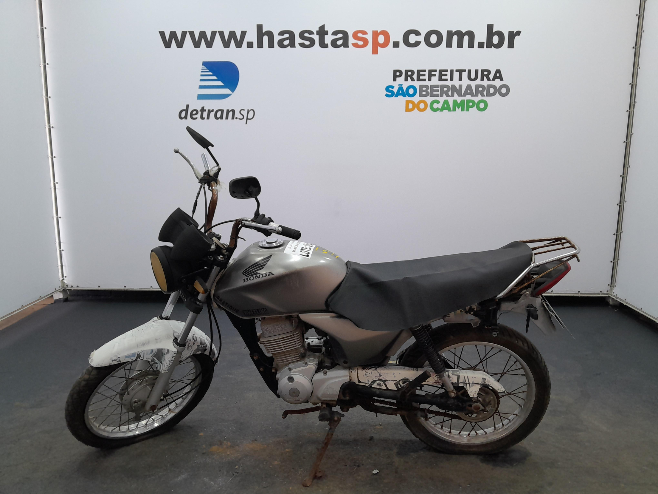 Veículo HONDA CG Honda CG 150 Titan KS 2008 Cinza Conservada 2008 em leilão