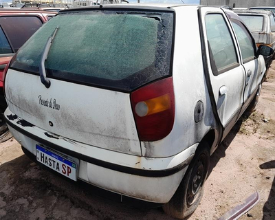 Fiat Palio EDX 1997 Branco Fim de Vida Útil