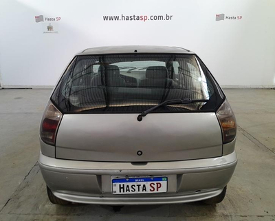 Fiat Palio Young 2002 Cinza Conservado
