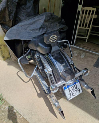 Harley Davidson Road King 2014 Preto Conservado