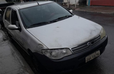 Fiat Palio 2007/2008 Prata Flex 4 Portas Regular