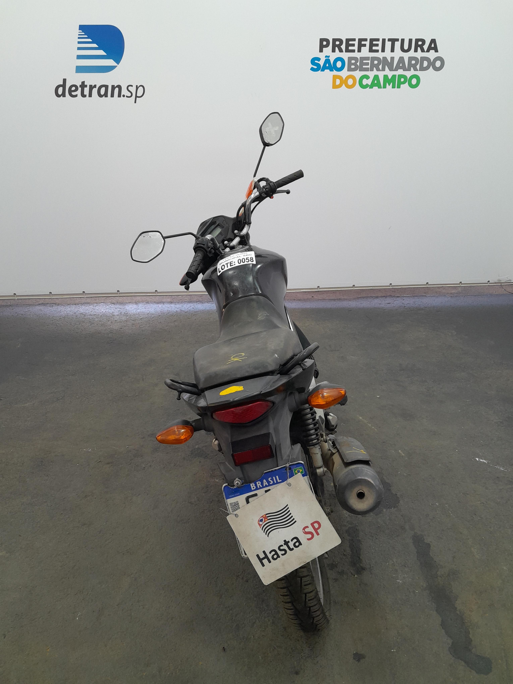 Veículo HONDA CG Honda CG 160 Start 2017 Preta Conservada 2017 em leilão